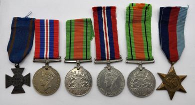 A group of three medals, attributed to RS.HL. Stafford, comprising a1939-1945 Star, 1939-1945 War