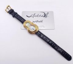 Salvador Dali ladies wristwatch, with a certificate card