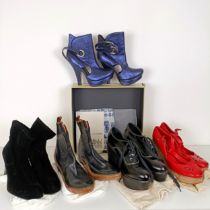 A pair of Wunderkind high heeled shoes, size 41, boxed, a pair of Chloe shoes, size 41, a pair of