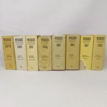 Assorted Wisden Cricketers' Almanacks, 1979, 1980, 1981, 1982, 1984, 1984, 1987 and 1988 (8), and an