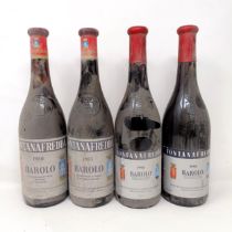Four bottles of Barolo 1990, 1980, 1990 and 1983 (4)