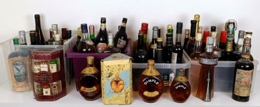 A bottle of Dimple blended Scotch whisky assorted other spirits, liqueurs, wines and beers (qty)