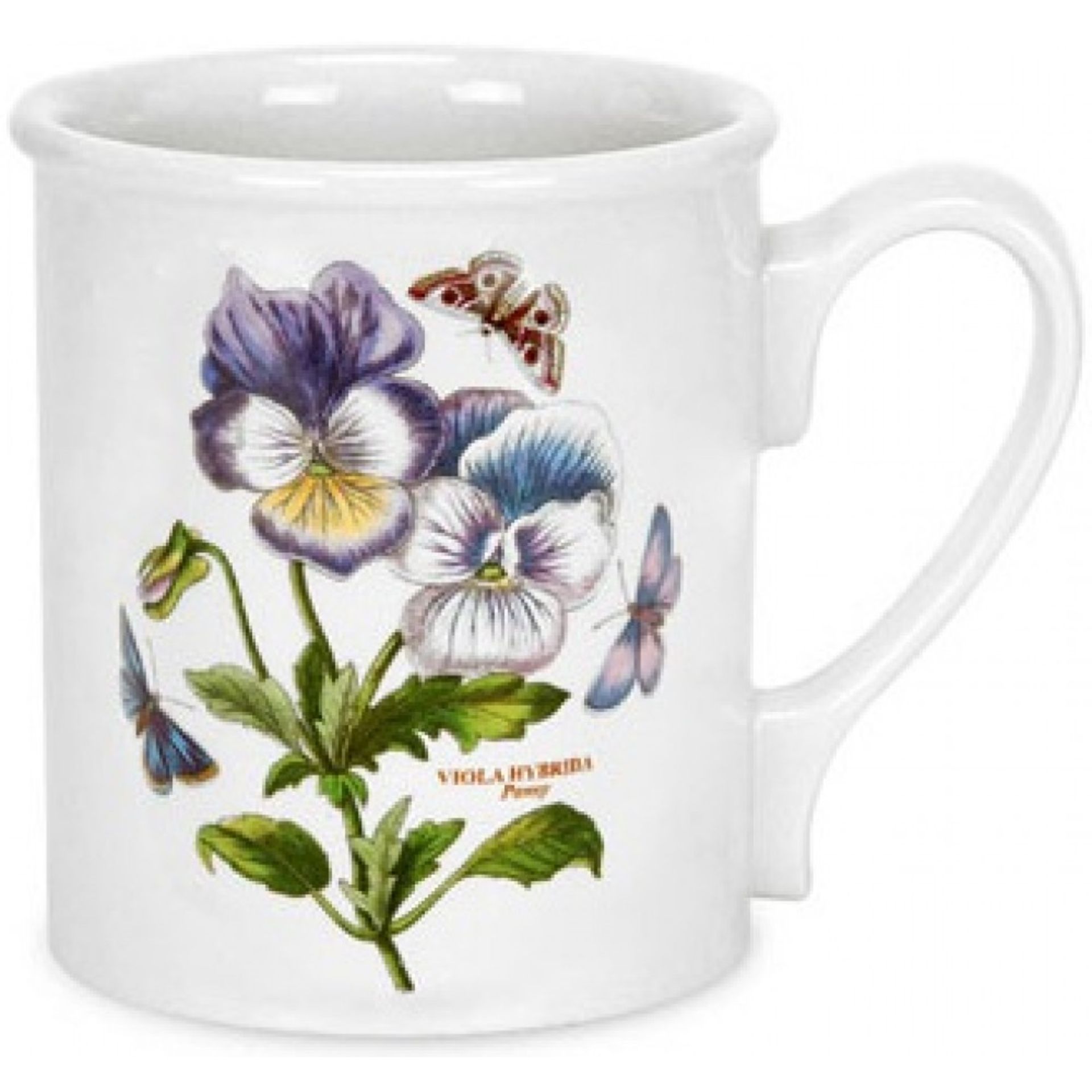 Portmeirion Botanic Garden - 9oz Breakfast Mug - Set of 6,6 Count (Pack of 1)