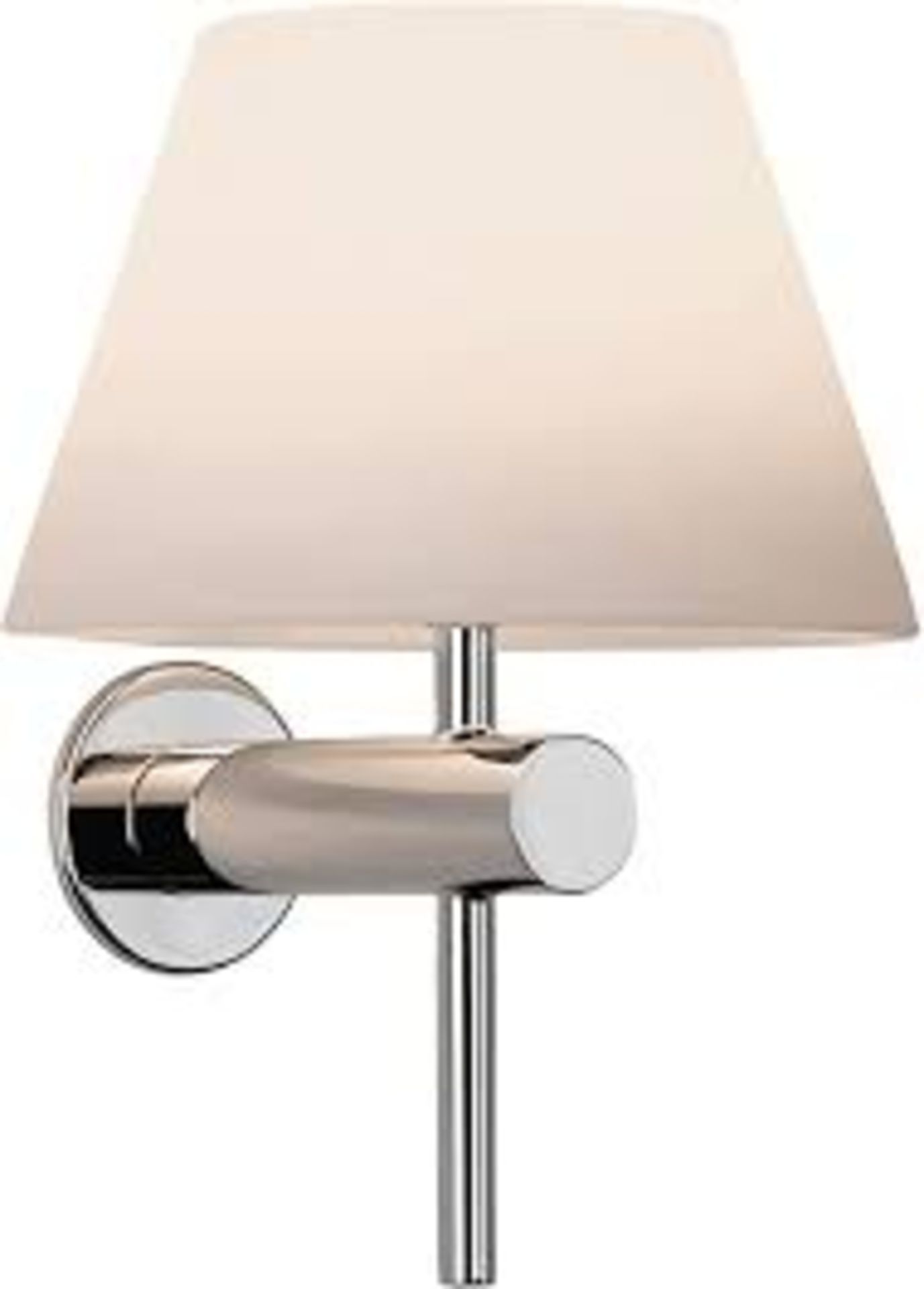 RRP-£60 Astro Roma Polished Chrome Wall Light G9 1050001. Untested, product has not been checked and