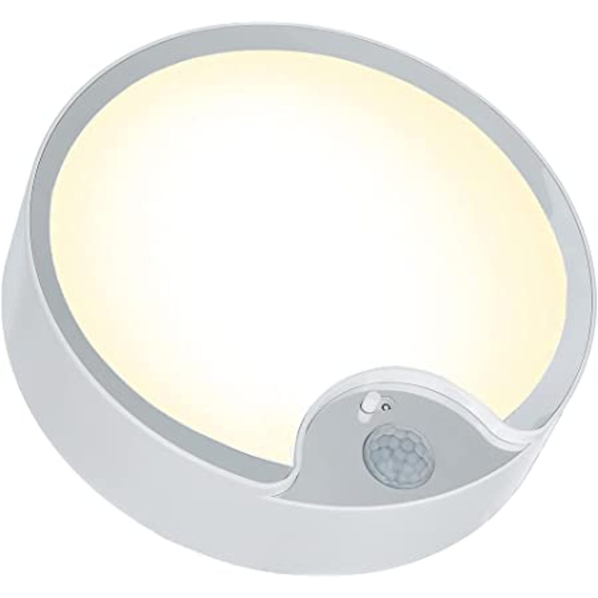Motion Sensor Ceiling Light Battery Operated Ultra Bright Motion Activated Indoor Light for Stairway