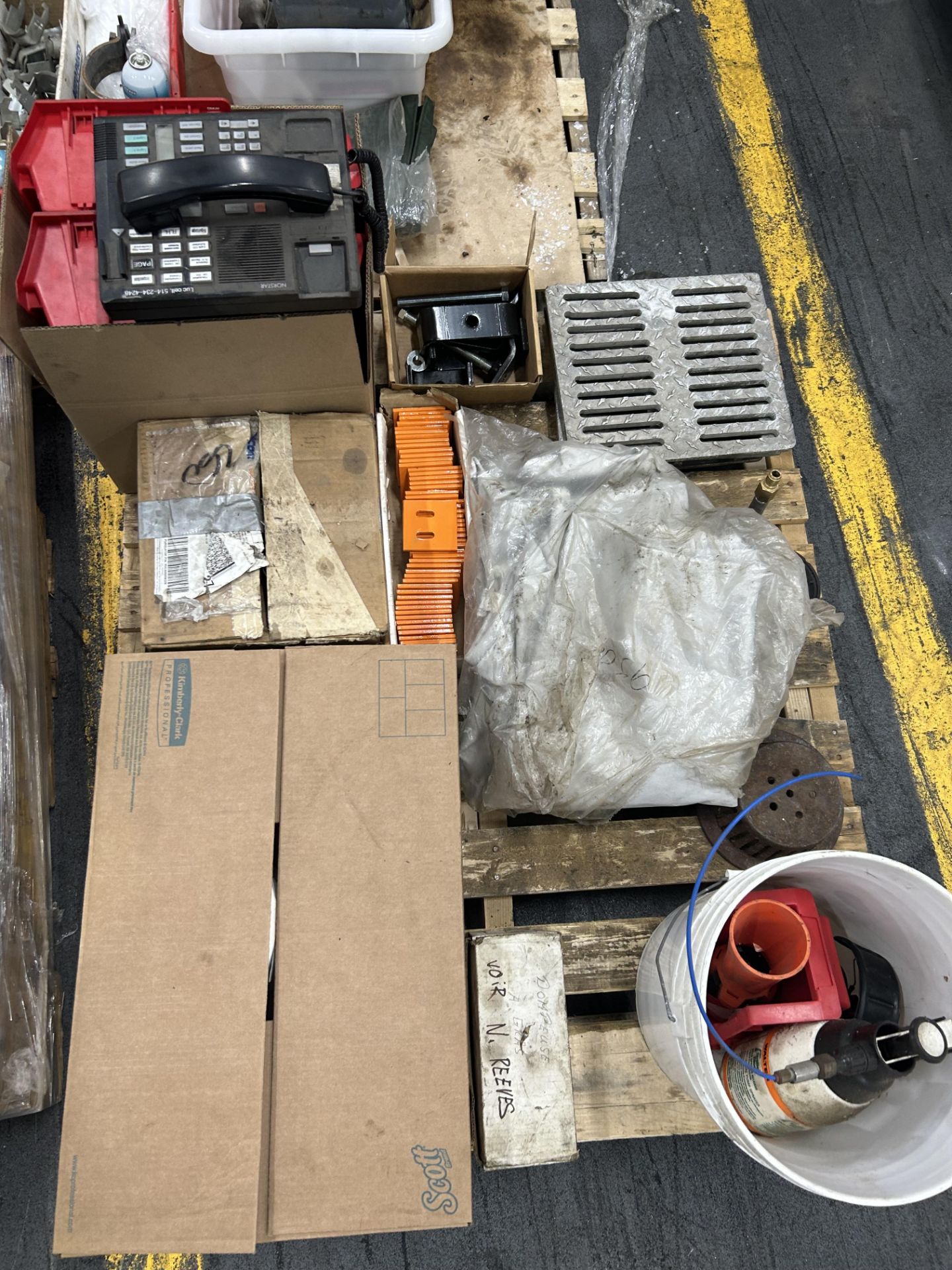 Lot of (3) Pallets of misc. Component, Parts, Oil, Gears, Coils. - Image 3 of 5