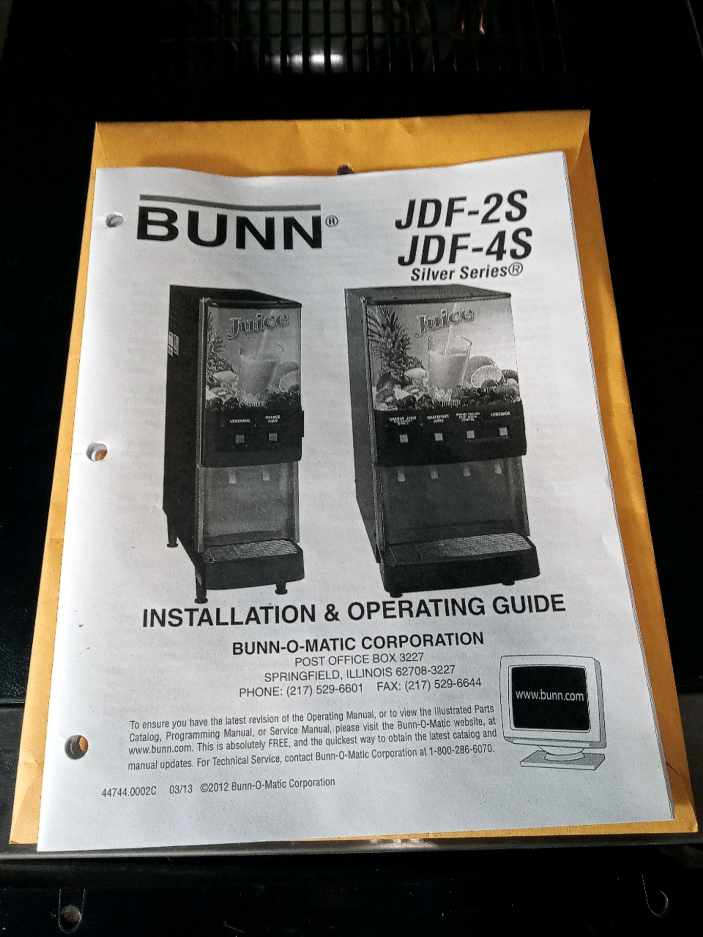 BUNN JDF-4S JUICE DISPENSER, CART NOT INCLUDED (LOCATED AT 151 REGAL ROW STE 231 DALLAS TX, 75247) - Bild 2 aus 7