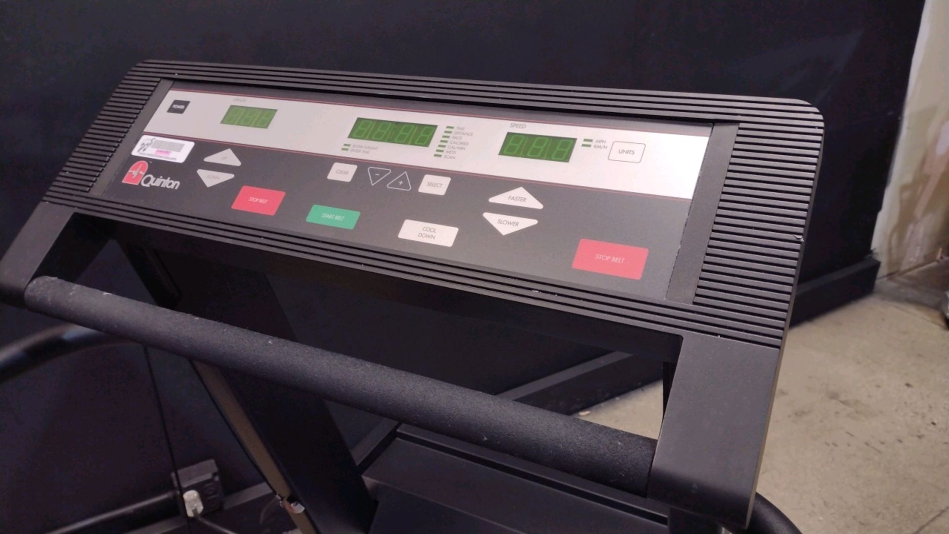 QUINTON MEDTRACK CR60 TREADMILL (LOCATED AT 3325 MOUNT PROSPECT ROAD, FRANKLIN PARK, IL, 60131) - Image 2 of 2