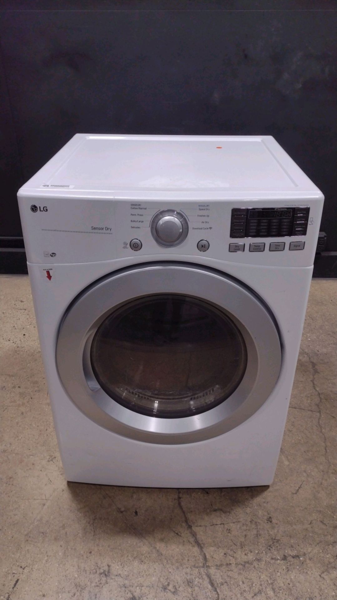 LG DLE3170W DRYER MACHINE (LOCATED AT 3325 MOUNT PROSPECT ROAD, FRANKLIN PARK, IL, 60131)