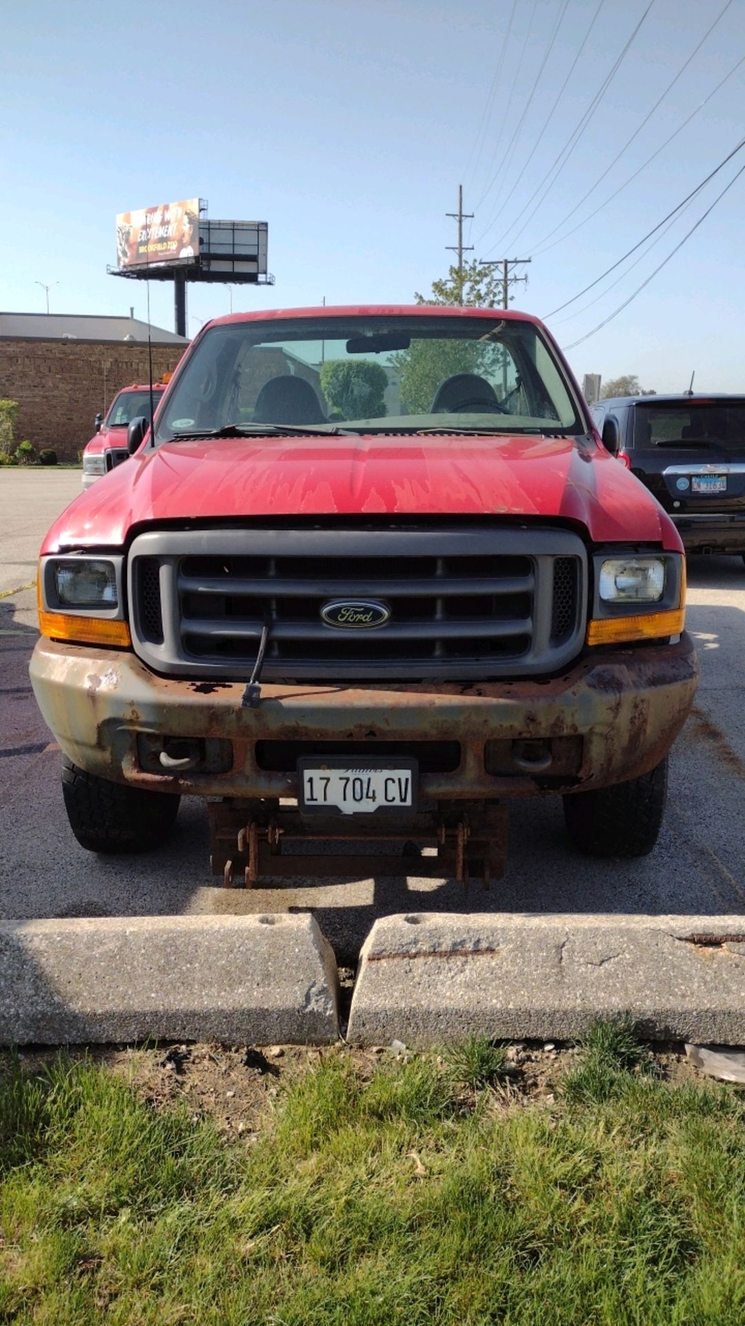 FORD F250 XL SUPER DUTY PICKUP TRUCK (YEAR 2000, VIN#1FTNF21L6YEC43836, MILES:31858, STARTS) (LOCATE