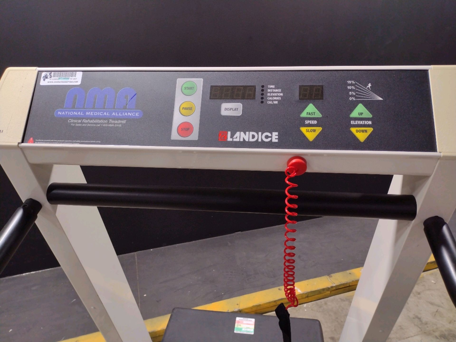 LANDICE L7 TREADMILL (LOCATED AT 3325 MOUNT PROSPECT ROAD, FRANKLIN PARK, IL, 60131) - Image 4 of 4