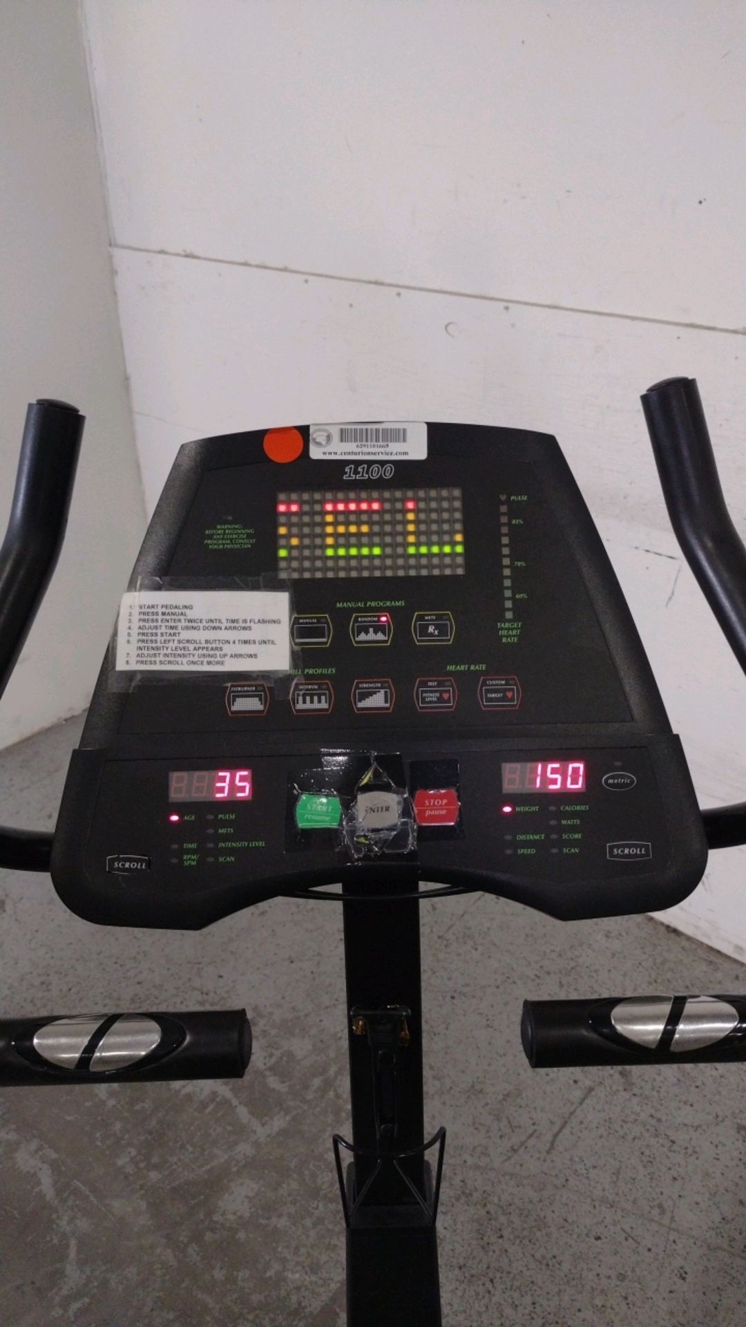 DIAMONDBACK 1100U EXERCISE BIKE LOCATED AT 1825 S. 43RD AVE SUITE B2 PHOENIX AZ 85009 - Image 3 of 3