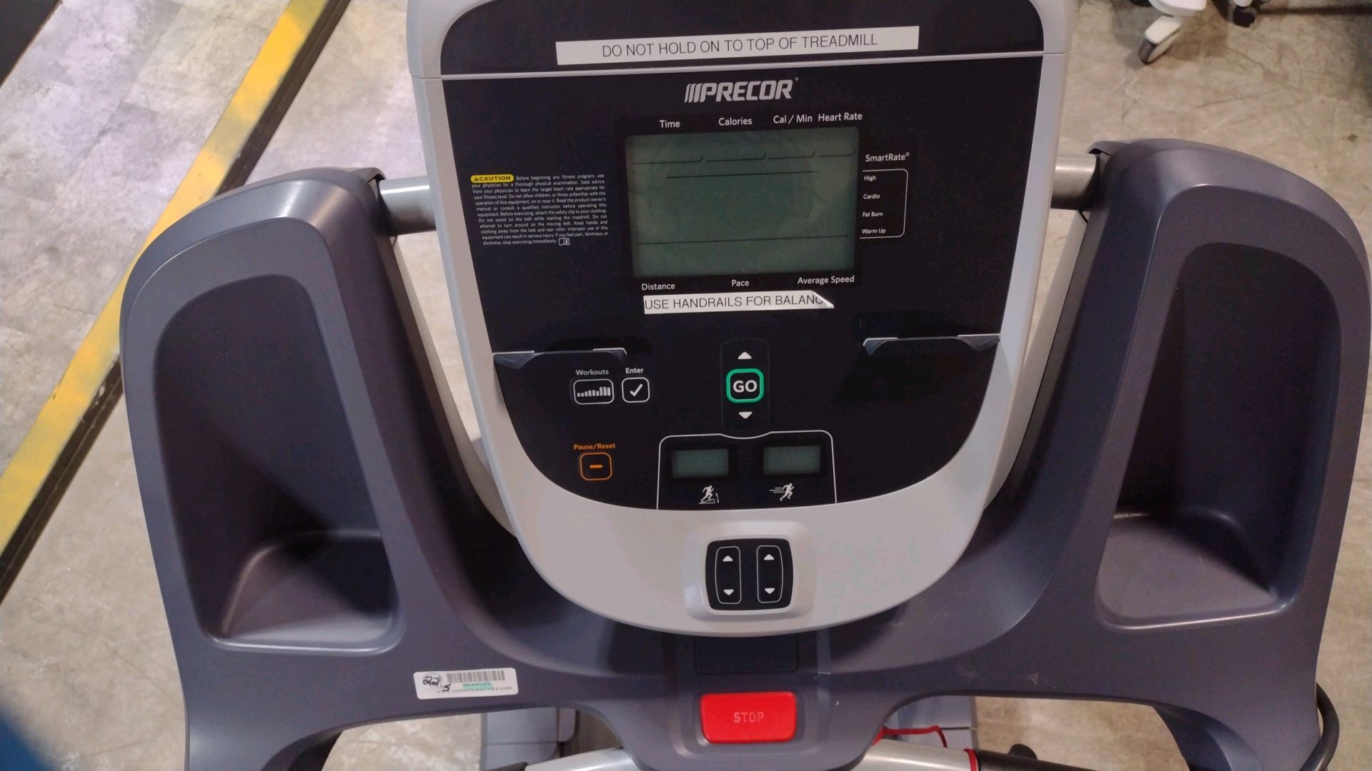 PRECOR TRM 10 TREADMILL (LOCATED AT 2440 GREENLEAF AVE, ELK GROVE VILLAGE, IL 60007) - Image 2 of 2