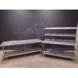 LOT OF (2) PREP TABLES (LOCATED AT 3325 MOUNT PROSPECT ROAD, FRANKLIN PARK, IL, 60131)