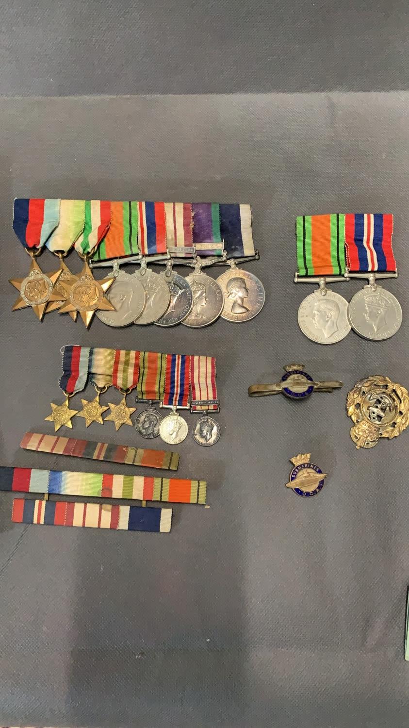 A collection of 16 medals, George V and Elizabeth 11, awarded to John C Parkinson. E.R.A.I Davenport