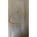 Watch 9 carat gold watch chain, 23.6 grams