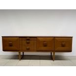 A mid century StoneHill Furniture sideboard, 198cm long, overall condition good, a few minor wear