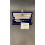 Garrard and Co. Ltd presentation silver trowel