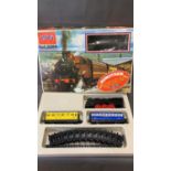 PAYA (Spain) battery operated 0 Gauge passenger train set, Humotren smoke train, 0-6-0 engine and