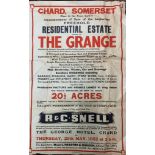 The Grange, Residential Estate sale poster 1952