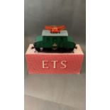 ETS 0 Gauge, an 0-4-0 E225 electric engine with dummy pantograph etc. Unit is boxed an in mint