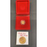 1980 boxed proof half Sovereign