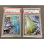 Pokemon 2009 Japanese Lugia legend Holo1st edition PSA GEM MINT 10. A joint pair 029/070 030/070