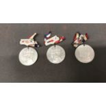 3 Coronation Hospital Fund medals