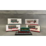 4 Eddie Stobart lorries, boxed and in mint condition, scale 1:76, die cast metal MAN L2000