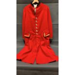 A Chelsea Pensioners' red woollen tunic
