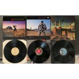 Three Pink Floyd Albums Animals SHVL 815, Sleeve VG, Inner VG+, Vinyl VG Delicate Sound of Thunder