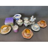 A group of English and European porcelain and pottery