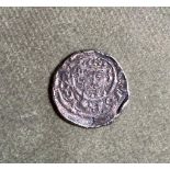 A Plantagenet 1189-1216 Richard 1 hammered silver penny, 18mm across, 1.8 grams