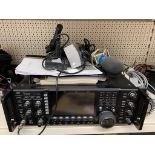 ICOM 770 Ham radio Pioneer Receiver SX 424 Japan 1973 A 300w and 1000w dummy load with variable RF