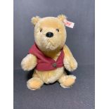 A Steiff 2001 limited edition jointed poo bear No 02898, 19cm tall
