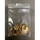 25 grams of 9ct gold