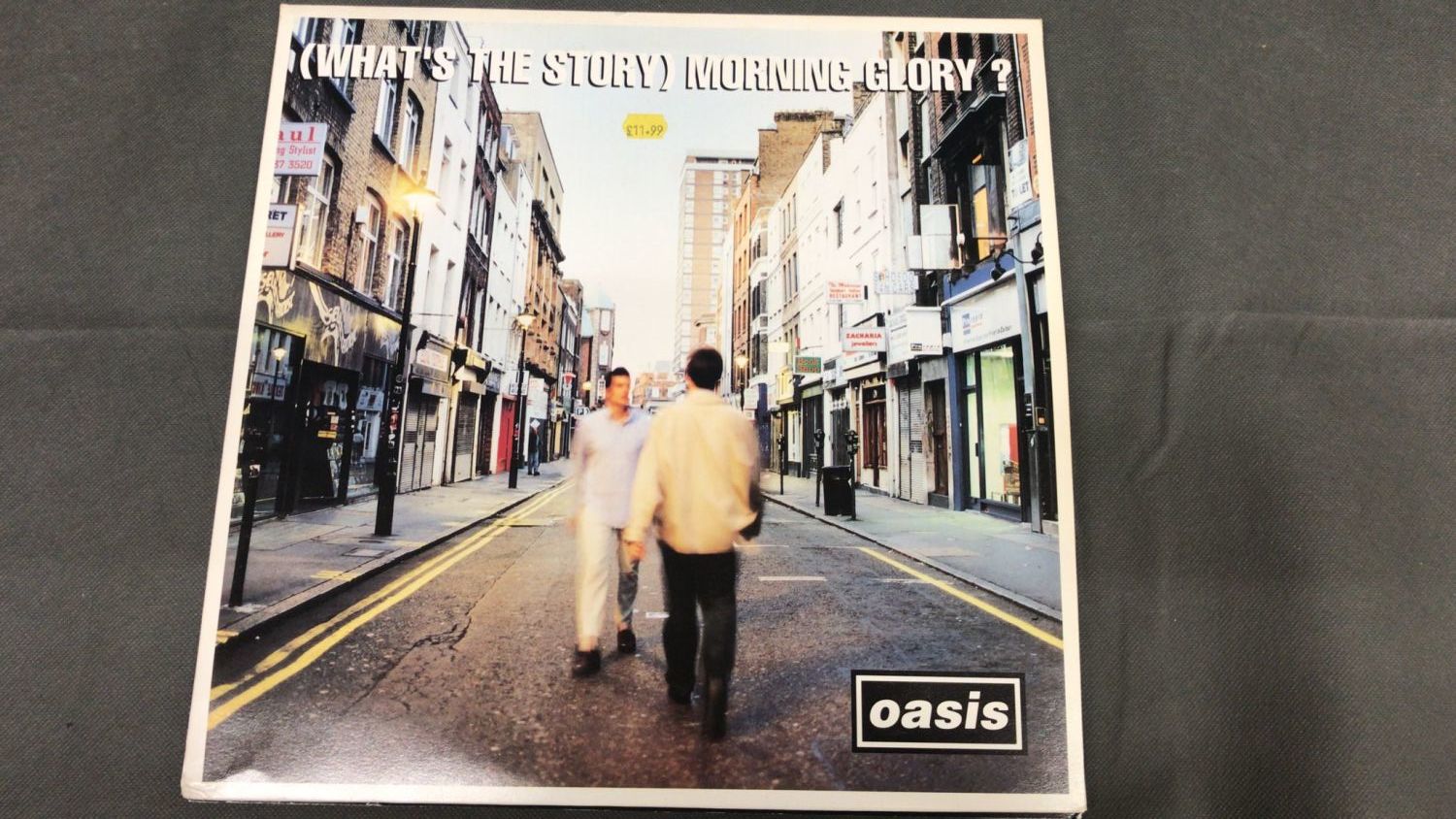 Oasis - What's the Story Morning Glory CRE_LP 189, October 1995 UK Visual Grading only, not play