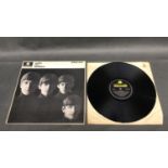 Beatles with the Beatles Early first pressing misprint Yellow Parlophone Label spelling error ''