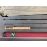 Orvis Trident TL 8'6'' 5 weight 2 piece fly rod (Carbon) in makers protective tube and rod bag,