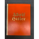 Third Reich German WW2 Interest A rare 1936 cigarette collectors book in German on Adolf Hitler with