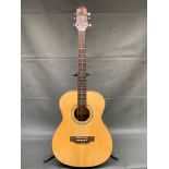 Crafter 6 string acoustic guitar HT 24NT