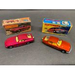 2 x matchbox cars, a 51 Citroen sm and a new 67 Datsun 260-7