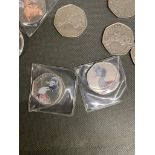 31 x 50p’s Beatrix Potter including two Jemima Puddle Duck