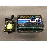 Daiwa 'Millionaire' Tournament 7HT Multiplier reel, boxed. In good condition