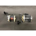 Two Mitchell Sea reels for boat fishing, the 602 and the 604, good fishable condition