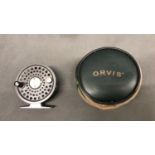 Orvis Battenkill Disc 5/6 WT made in England and pouch, 3 1/2. VGC