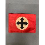 Third Reich Axis Powers WW2 Interest Hungarian Iron Cross Fascist movement armband ES