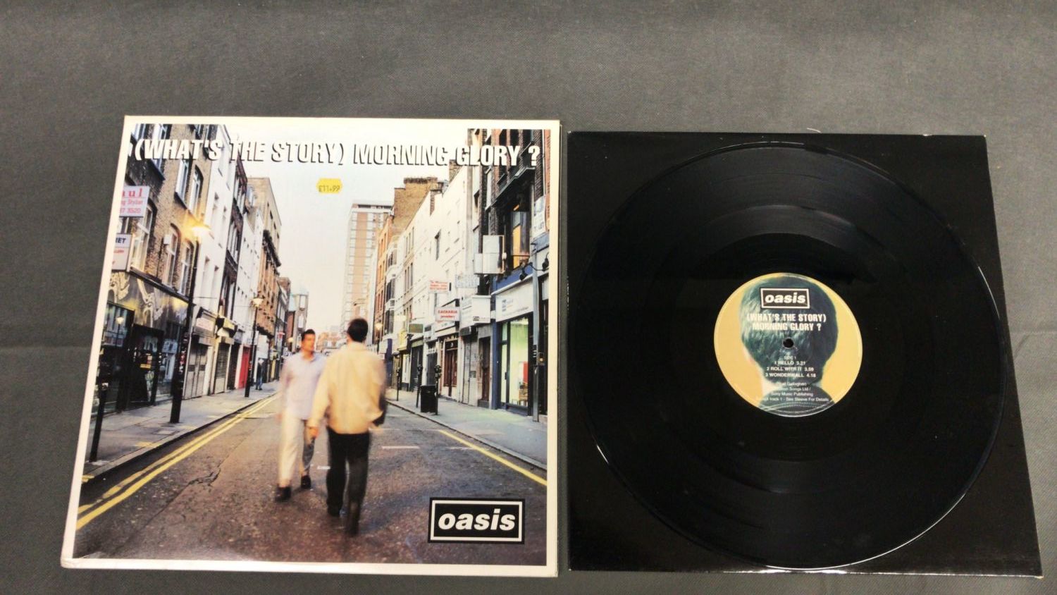 Oasis - What's the Story Morning Glory CRE_LP 189, October 1995 UK Visual Grading only, not play - Bild 3 aus 4