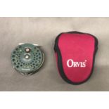 Orvis CFO V Disc saltwater fly reel and pouch 3 1/2 '', VGC