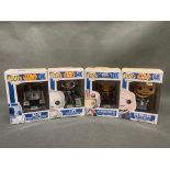 4 x Funko Star Wars figures No’s 31 , 46 , 17 and 53